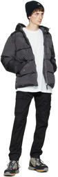 Stone Island Black Metal Econyl Down Jacket