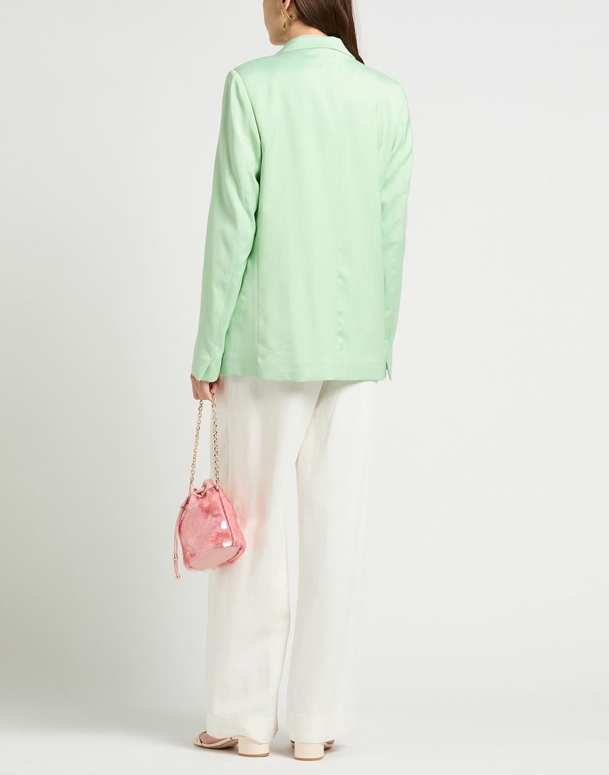 Forte_forte Womens Blazer Light in Green