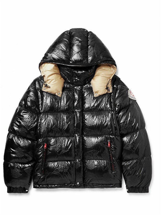 Photo: Moncler Genius - Billionare Boys Club Convertible Quilted Shell Down Jacket - Black