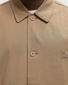 Parlez Downtown Jacket Beige Mens Overshirt