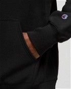 Champion Reverse Weave Crewneck Hooded Sweatshirt Black - Mens - Hoodies