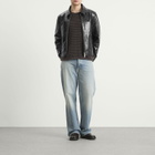 Won Hundred Men's Dutton Leather Jacket in Black