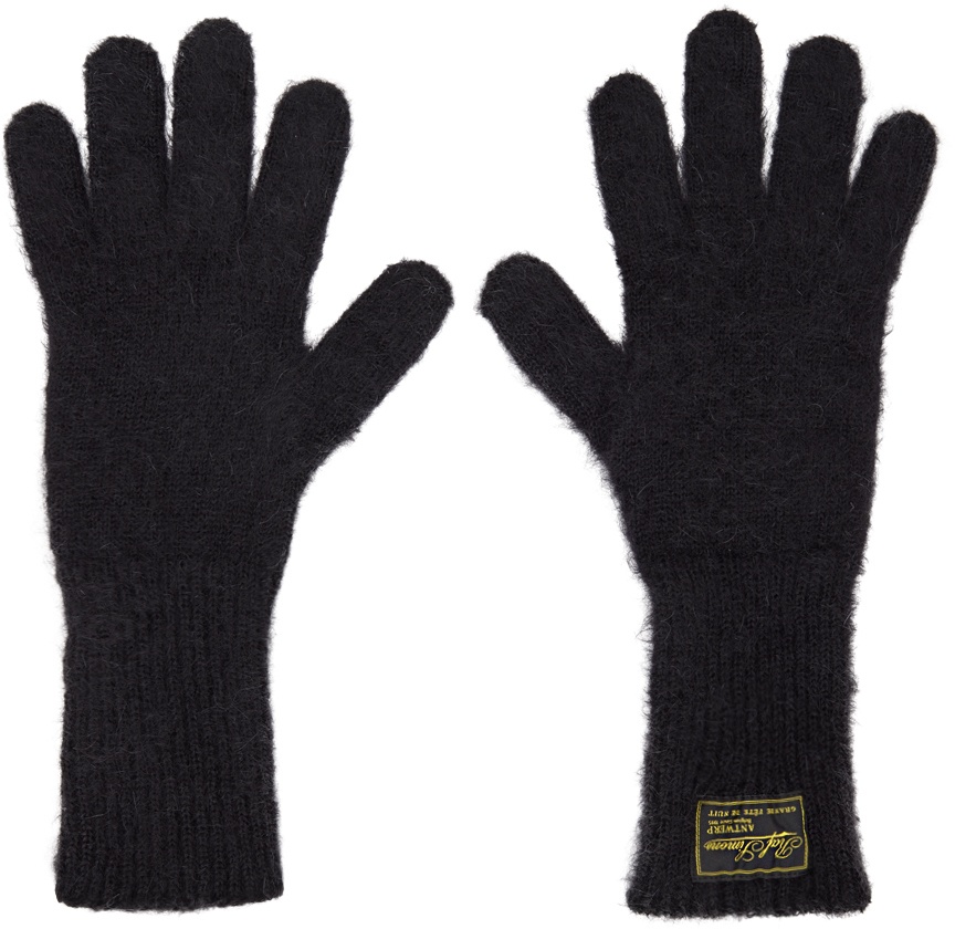 Photo: Raf Simons Black Mohair Gloves