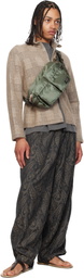 PORTER - Yoshida & Co Khaki Tanker Hip Belt Bag