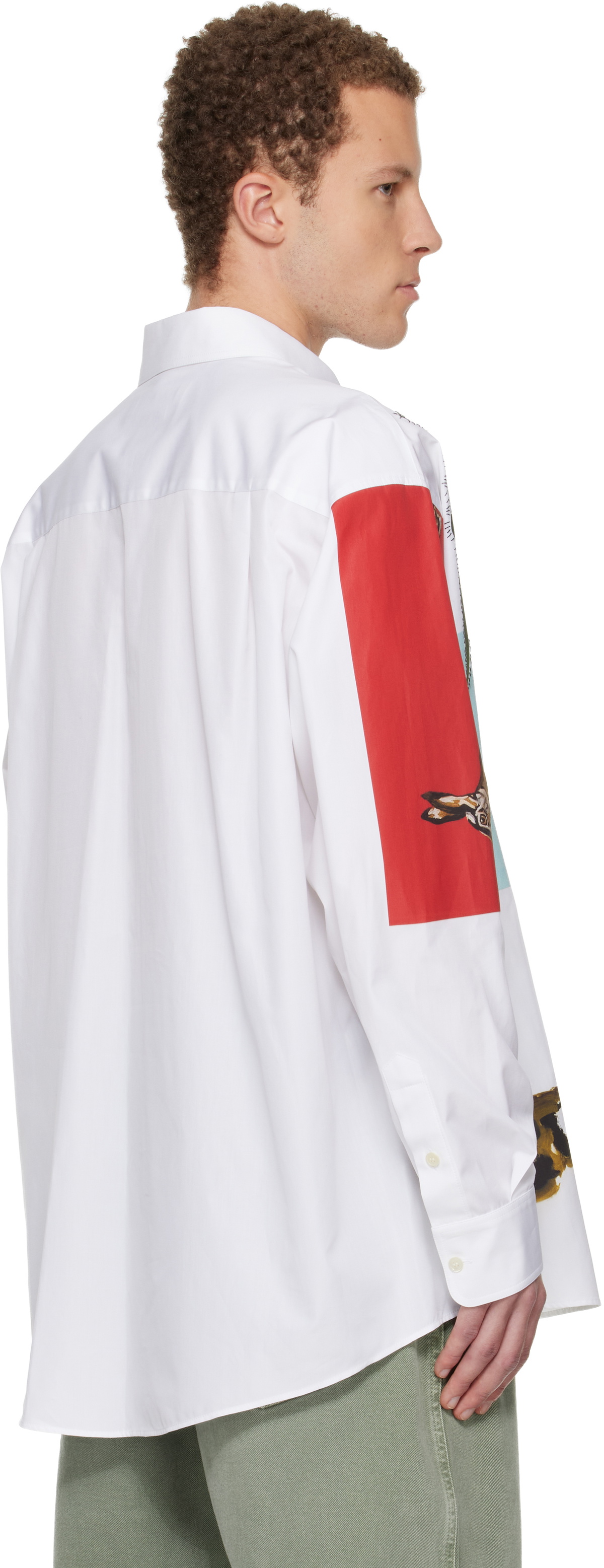 Marni White Artists' Capsule Poplin Shirt