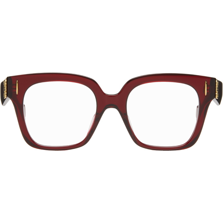 Photo: LOEWE Red Anagram Glasses
