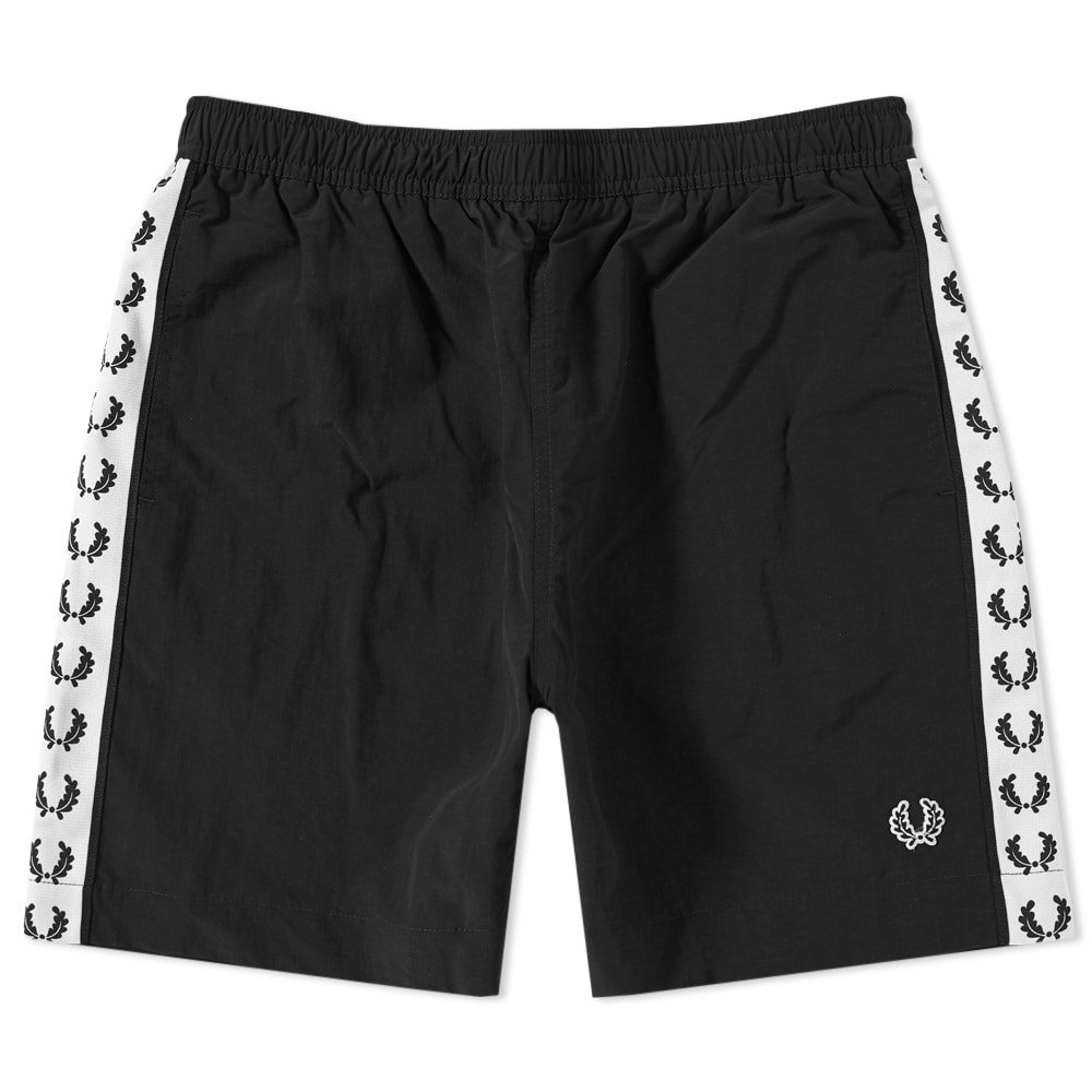 Photo: Fred Perry Taped Swim Short Black