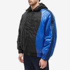 Moncler Men's x adidas Originals Balzers Nyon Panel Jacket in Black