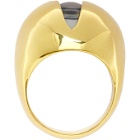 Undercover Gold and Grey Eye Ring