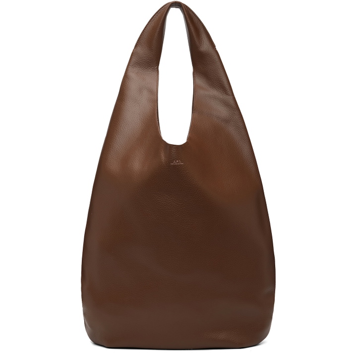 Photo: A.P.C. Brown 'Le Neige' Bag