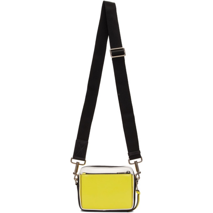 Photo: Givenchy Black and Yellow MC3 Messenger Bag