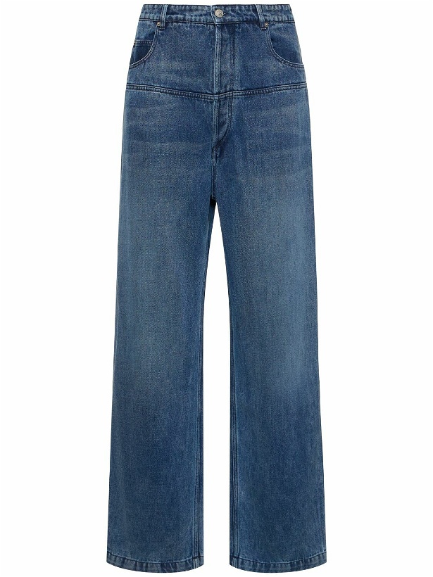 Photo: MARANT Teren Fluid Lyocell & Cotton Wide Jeans