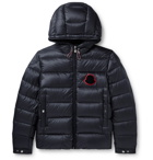 Moncler - Sassiere Quilted Shell Hooded Down Jacket - Blue