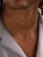 Alex Moss New York - 18-inch 14-Karat White Gold Ball Chain Necklace