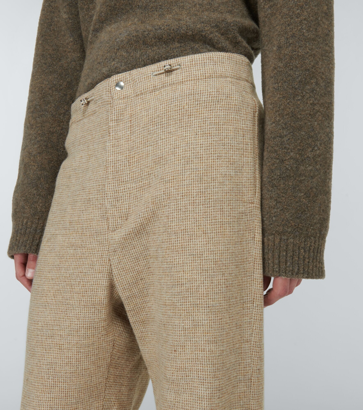 Auralee - Wool tweed pants Auralee