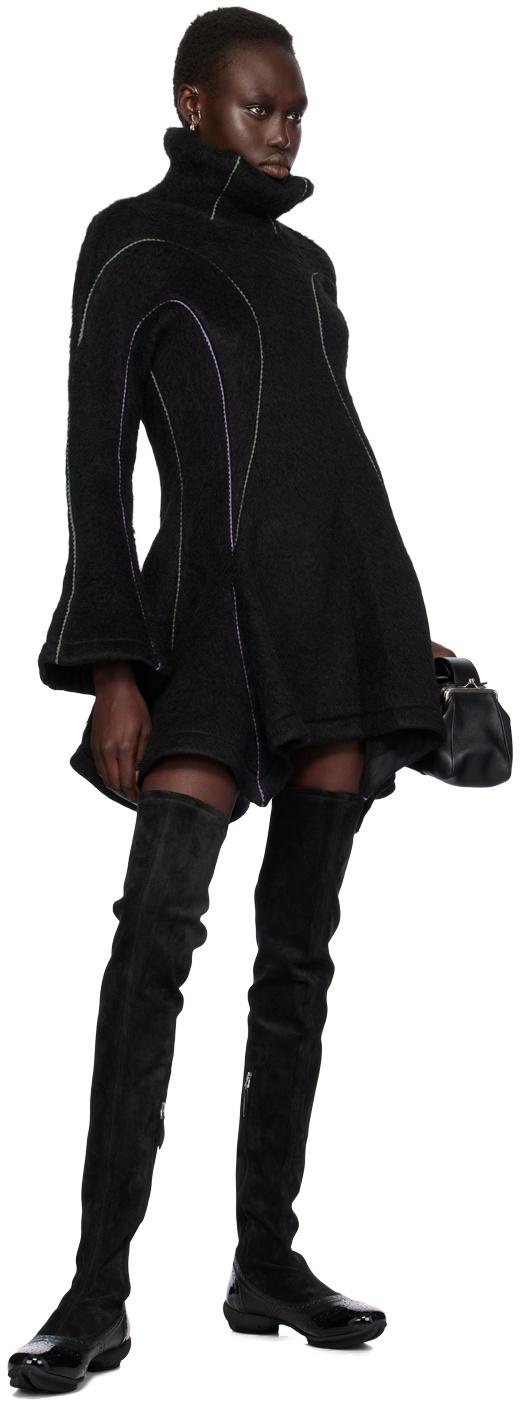 Kiko Kostadinov Black Sonia High Boots