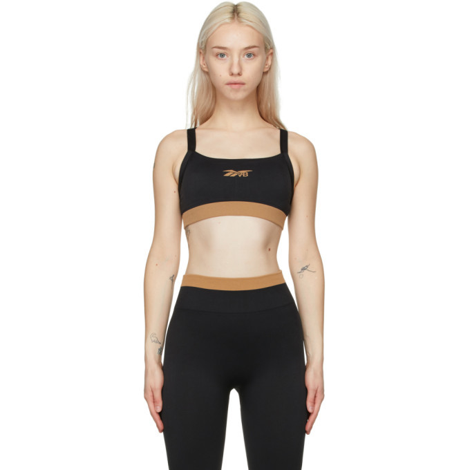 Photo: Reebok By Victoria Beckham Black Seamless Low-Impact Sports Bra