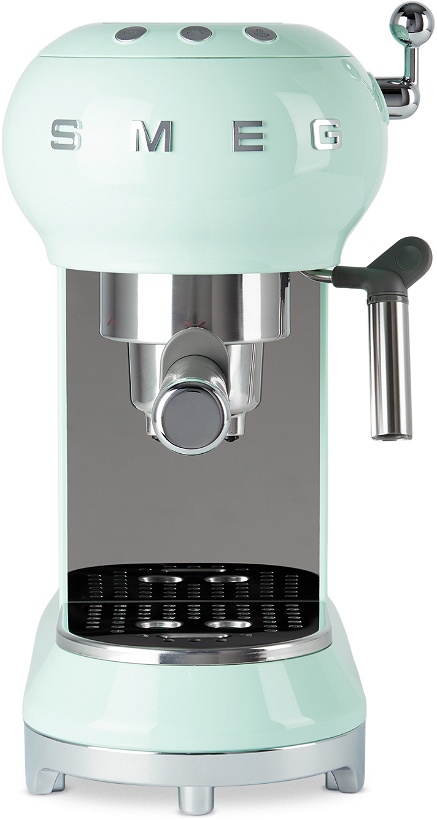 Photo: SMEG Green Espresso Coffee Machine