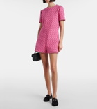 Gucci GG cotton-blend romper
