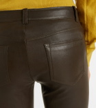 Stouls Dean 22 leather flared pants