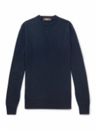 Loro Piana - Slim-Fit Baby Cashmere Sweater - Blue