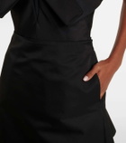 McQueen Duchesse midi skirt