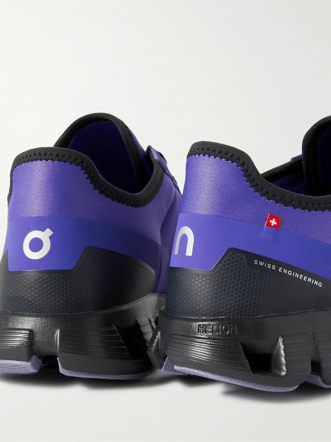 ON - Cloud X3 AD Rubber-Trimmed Mesh Running Sneakers  display picture 1