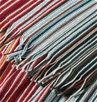 Missoni - Fringed Striped Cotton Scarf - Multi