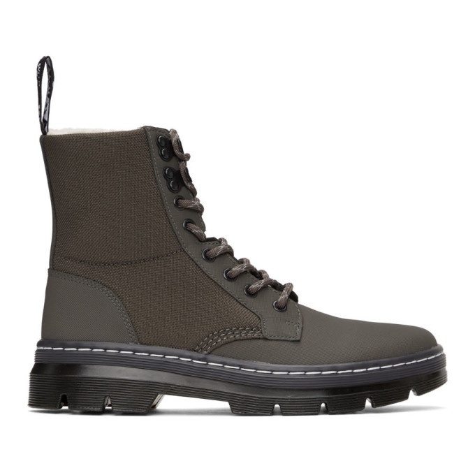 Photo: Dr. Martens Grey Combs II Fur-Lined Boots