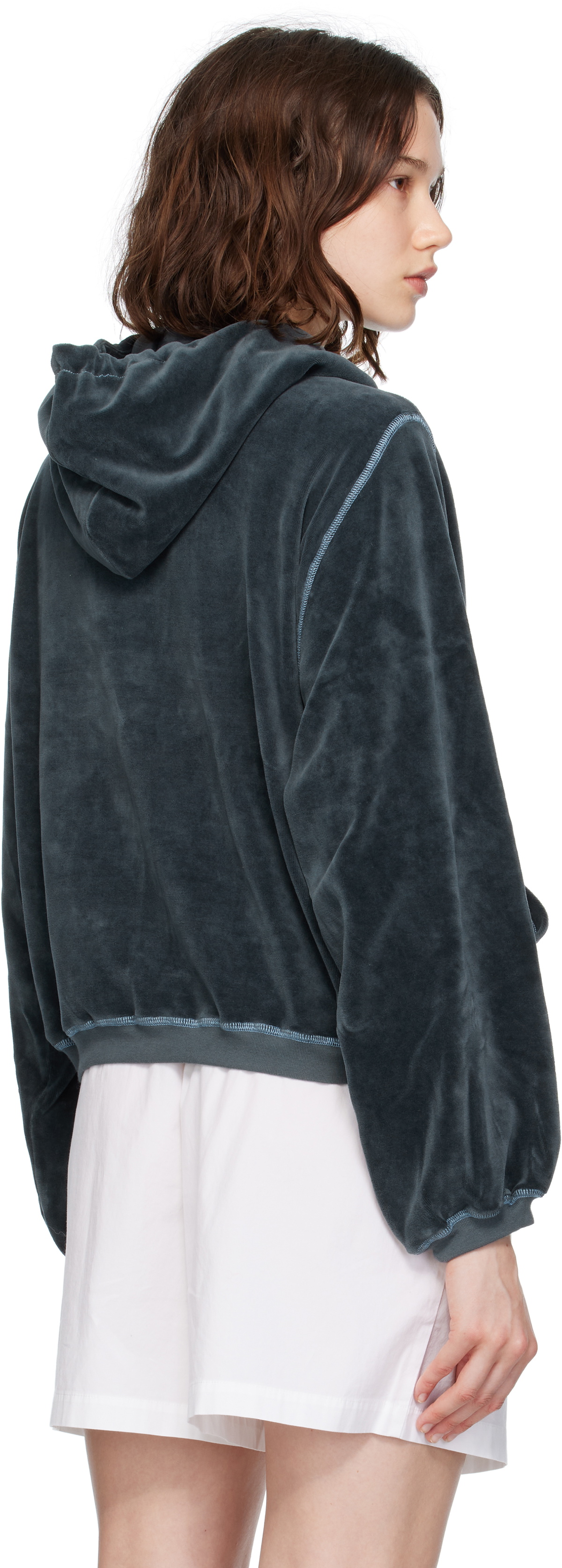 Baserange Blue Pillow Hoodie