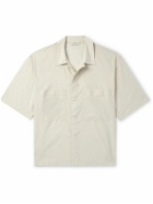 LEMAIRE - Cotton and Silk-Blend Poplin Shirt - Neutrals