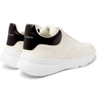 Alexander McQueen - Exaggerated-Sole Leather Sneakers - Men - White