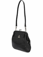 VIVIENNE WESTWOOD - Vivienne's Croc Embossed Leather Clutch