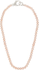 Hatton Labs Pink Pearl Necklace