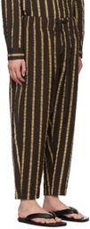UMA WANG Brown Pigiama Pants