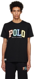 Polo Ralph Lauren Black Embroidered T-Shirt