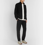 Theory - Faber Slim-Fit Grosgrain-Trimmed Wool-Blend Jacket - Black