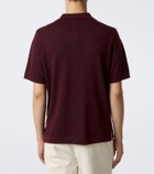 Saman Amel David cashmere and silk polo shirt