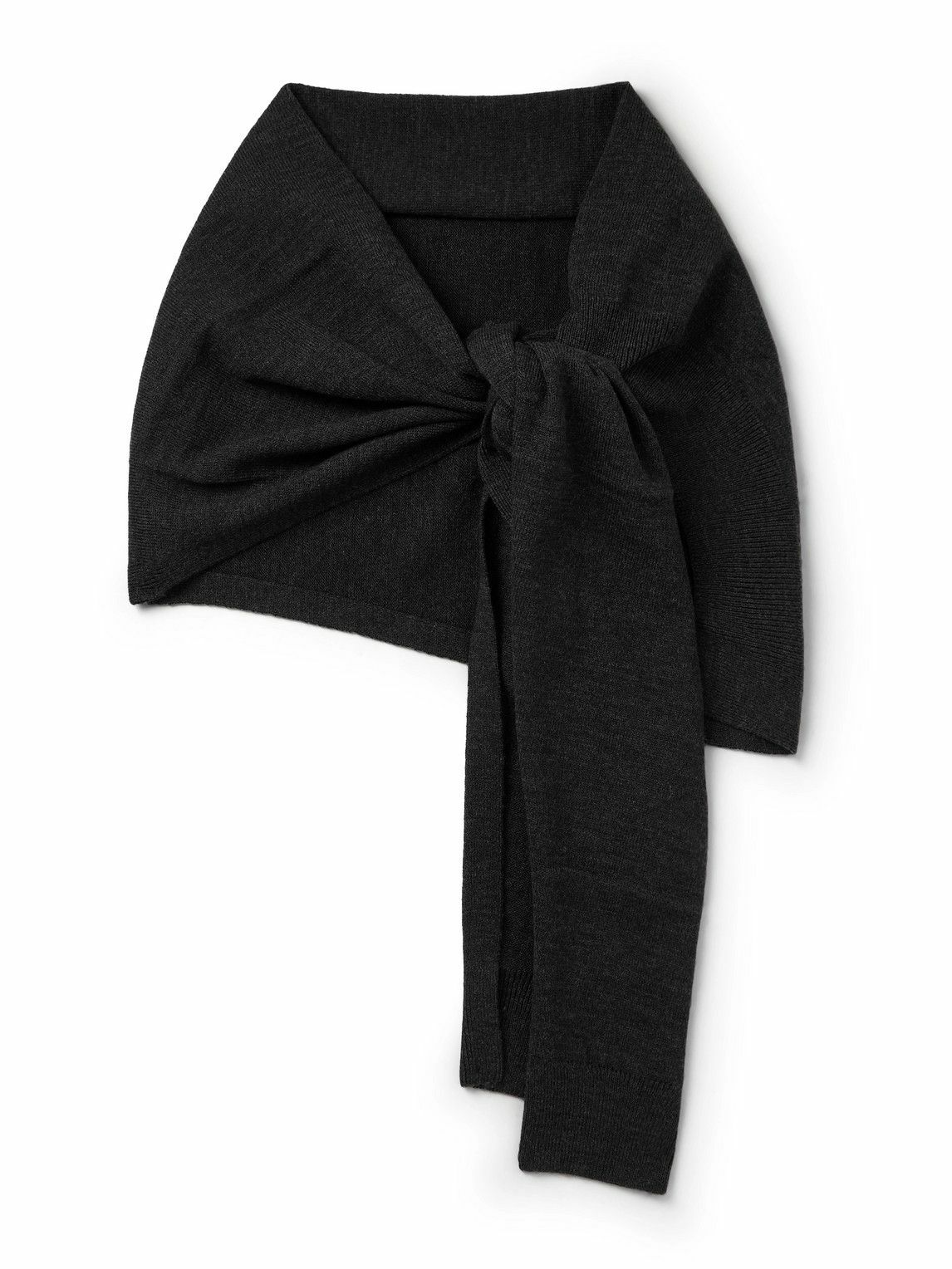 Lemaire Cocotte Scarf 黒 LEMAIRE Black Cocotte Scarf Lemaire