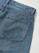 A.PRESSE - Straight-Leg Selvedge Jeans - Blue