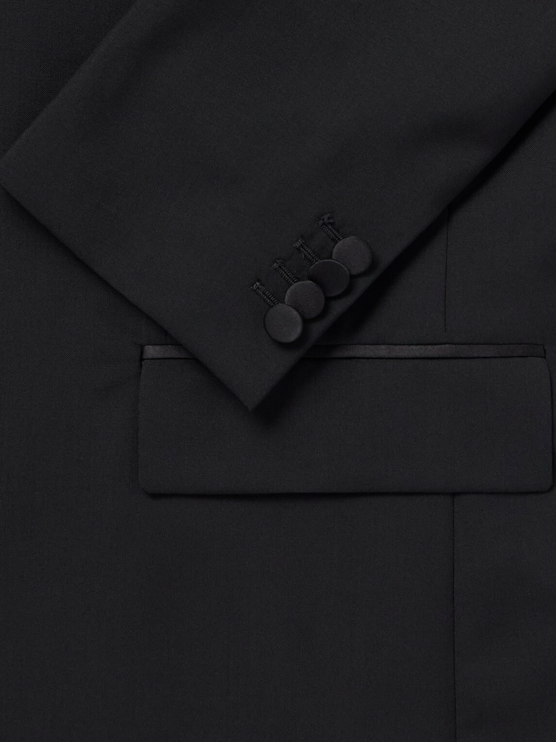 Paul Smith - Wool and Mohair-Blend Suit Jacket - Black