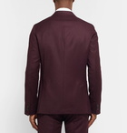 Paul Smith - Burgundy Slim-Fit Wool and Cashmere-Blend Suit Jacket - Men - Burgundy