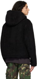 Heron Preston Black Hooded Jacket