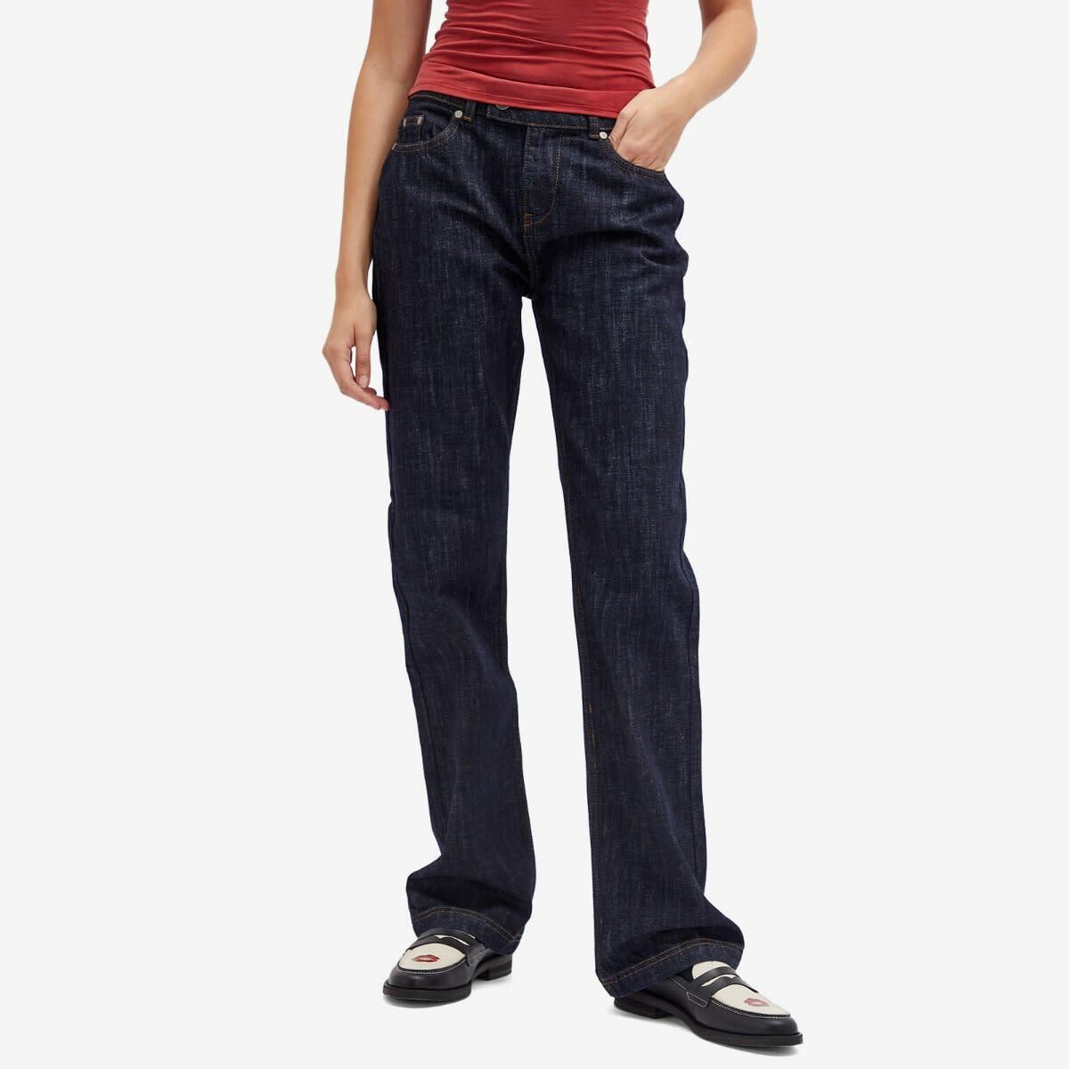 Peachy Den Women's Gigi Denim Jeans in Rinse