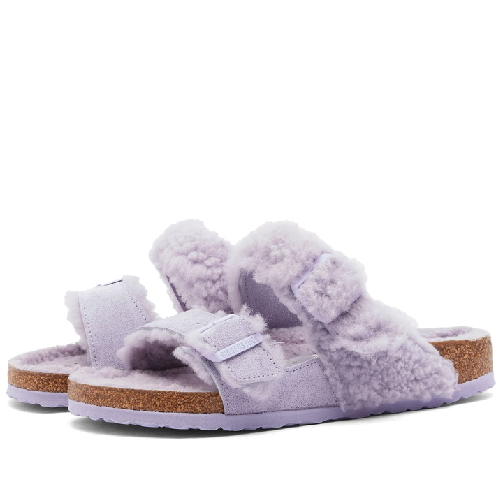 Photo: Birkenstock Women's Arizona Split in Purple Fog