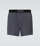 Tom Ford Logo-jacquard cotton jersey boxer briefs