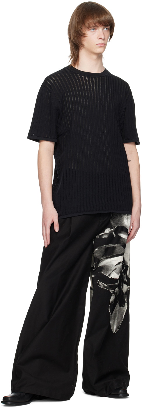 TAAKK Black Crewneck T-Shirt