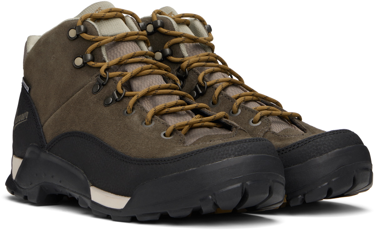 Danner Black & Khaki Panorama Mid Boots