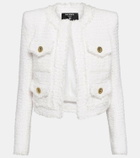Balmain Cropped tweed jacket
