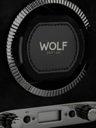 WOLF - Pebble-Grain Vegan Leather Double Watch-Winder